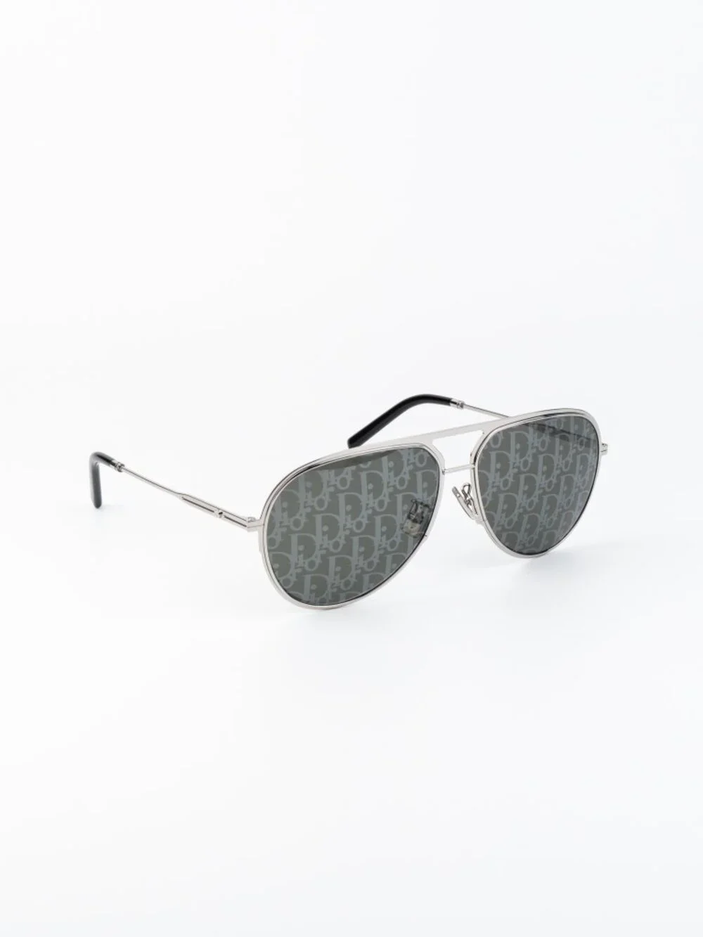 Dior Men Sunglasses Palladium Blue Grey Mirror Pilot DIORESSENTIAL A2U F0A8